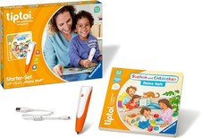 Ravensburger tiptoi Starter-Set 00112 | Stift + Buch Meine Welt | Lernspiel ab 2