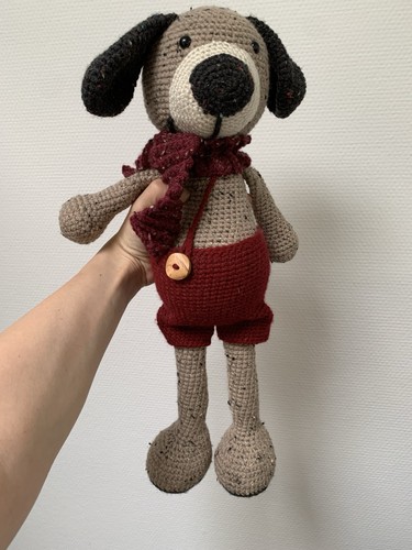 Hund max gehäkelte - max, cm
