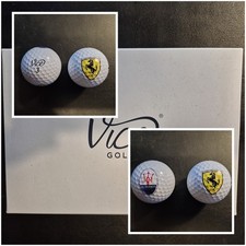 Vice Tour Golfball mit Logos