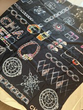 Chanel Seidentuch Mehrfarbig