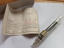 Zählrohr VA-Z 430 von VEB Vakutronik DDR 1957 mit zugehörigem Datenblatt