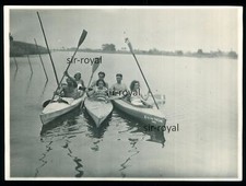 Hamburg 1932 - Kanu Fahrer an