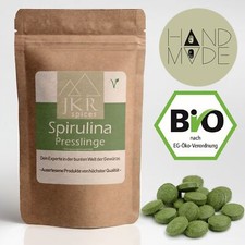 800 Stk. Bio Spirulina Presslinge 250mg je Tablette - Algen Tabs ohne Zusätze 