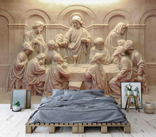 Das letzte abendmahl skulptur - letzte,
