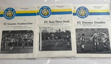 3 Fußballprogramme, Oberliga