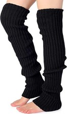 Damen Lang Stulpe Leg Warmer