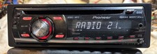 Pioneer DEH-2000MP Autoradio WMA MP3 RDS MOSFET 50WX4 + AUX + Adapter 