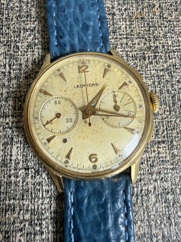 Leonidas vintage chronograph - leonidas,