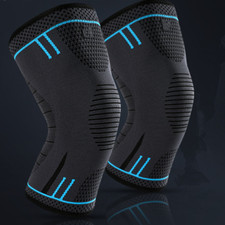 [2er Set] Kniebandage G-Activ Kniestütze Knieschoner Sportbandage Patellabandage