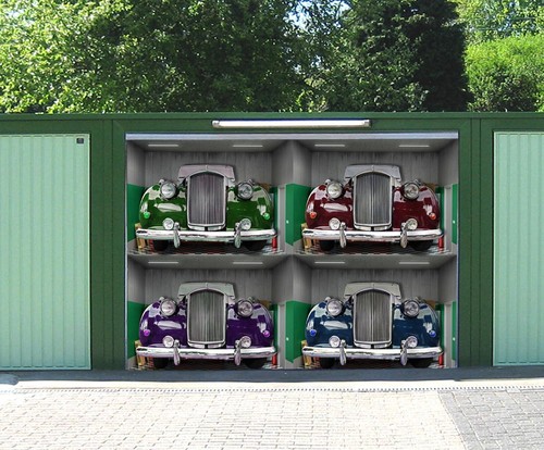 Retro auto m477 garage - m477,