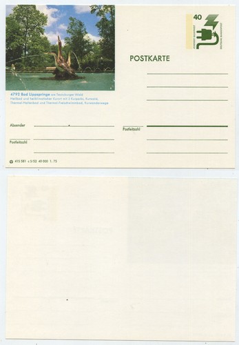 52327 ganzsache 116 - -,