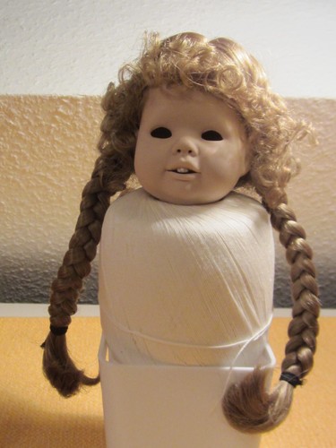 Neue puppen perücke mit - puppen, -perücke