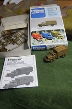 Preiser 1304 H0 Gerätekraftwagen GKW Magirus Merkur Bausatz gebaut  in OVP