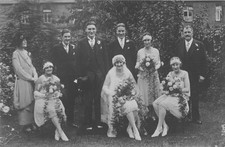AK Familie Hochzeitsfeier