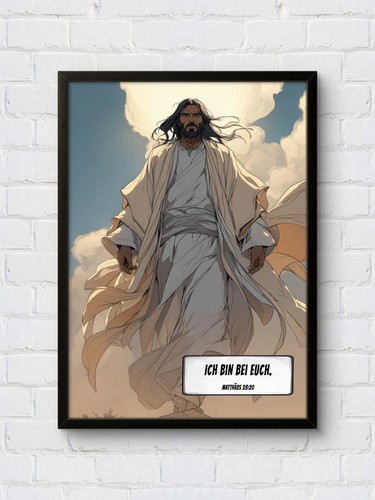 Jesus bibel comic - comic, poster