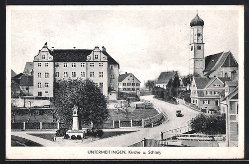 Ansichtskarte untermeitingen - ansichtskarte,