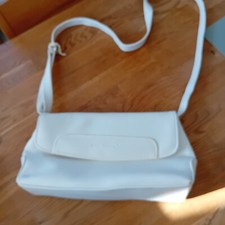 Handtasche weiß Schulter - Tasche  29 cm x 7 cm x 18 cm von Marc Chantal Neu!