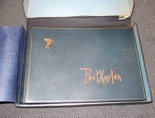 Antikes postkartenalbum - antikes,