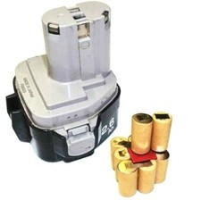 Reparatur / Zellentausch  Makita Akku 12 V 1233 / 1234 / 1235 mit 2,6 Ah