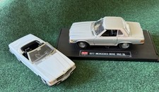 Two 1/18 Sun Star Mercedes