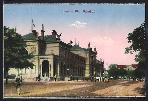 Bonn mann auf einem - bonn,,