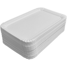 TG-GENT Pappteller weiß, 13 x