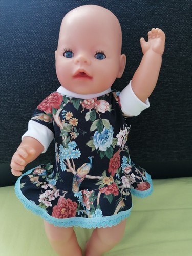 Puppenkleid pfau für - 🦚,