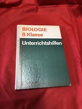 1 von 3 DDR Schulbuch - Biologie Klasse 8 Unterrichtshilfen DDR Lehrer Studium
