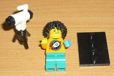 Lego Sammelfigur Serie 27 Kind mit Armprothese und Teleskop + 2 Gesichter