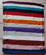  Babydecke , Kuscheldecke , Wolldecke , Handarbeit , "Patchwork ",