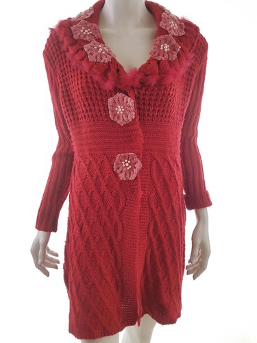 Vogue damen langer geknöpfter - damen,