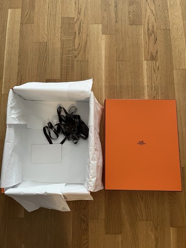 Hermes box 1313 birkin bag - box, 30