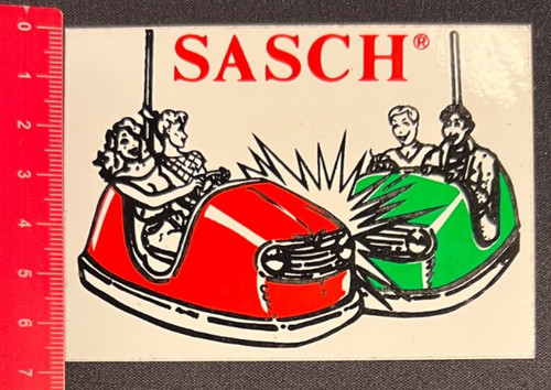 Sasch autoscooter aufkleber - sasch,