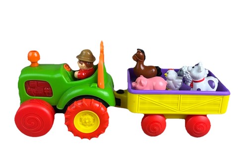 Kiddieland bauernhof traktor - kiddieland,