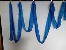 Tischband 11cm breit, 5,9m lang, Satin, 100%Seide, Schal, Längs handrolliert