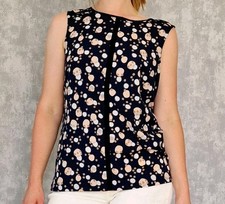 Top Bluse Longtop Ärmellos Gr
