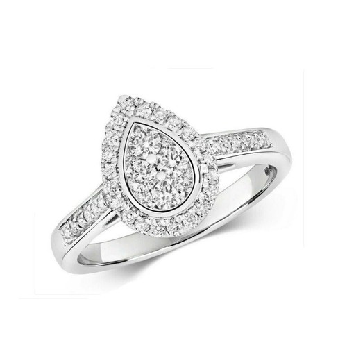 Echter diamant halo - diamant,