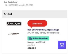 Ford Focus MK3 2,0 TDCI DPF Rußpartikelfilter So gut wie Neu