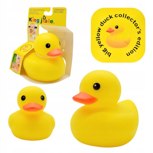 Gelbe große badeente - gelbe,