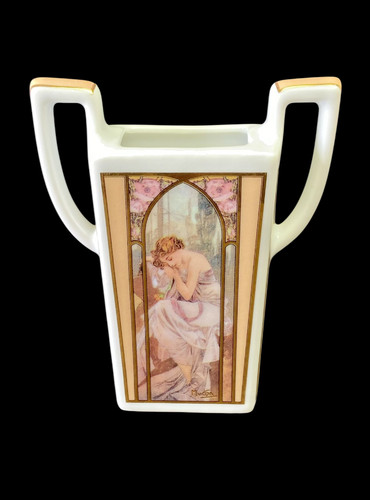 Alphonse mucha henkelvase - alphonse,