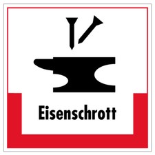 Aufkleber abfallkennzeichnung - aufkleber,