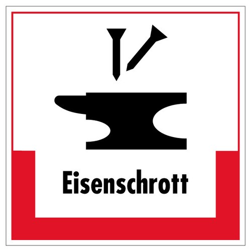 Aufkleber abfallkennzeichnung - aufkleber,