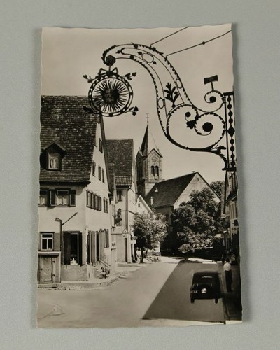 Ansichtskarte luftkurort - ansichtskarte,