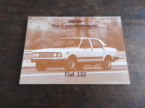 Fiat 132 1978 uso - fiat,
