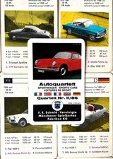 Auto-Quartett Sportwagen 1964