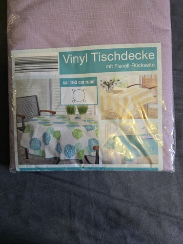 Tischdecke neu rund - neu, 160cm