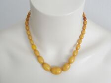 Vintage Bakelit Kette Oliven