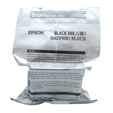 Original Epson Tinten Patrone S020108 schwarz für Stylus Color 740 760 860 1160