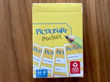 Pictionary Pocket : Zeichen-Kartenspiel mit 46 Karten in der Pocketversion
