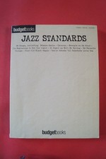 Budget Books: Jazz Standards .Songbook Notenbuch .Piano Vocal Guitar PVG